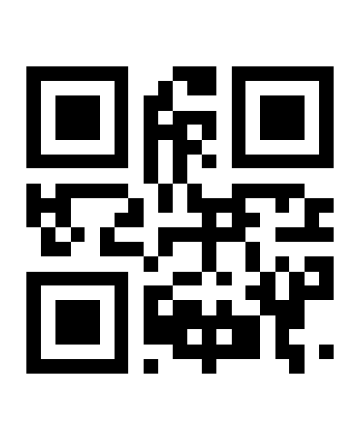 The gym pass QR code displayed full screen on Apple Watch